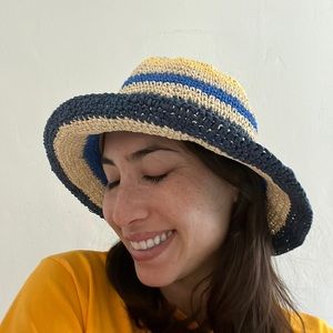 Camomilla Straw Bucket Hat